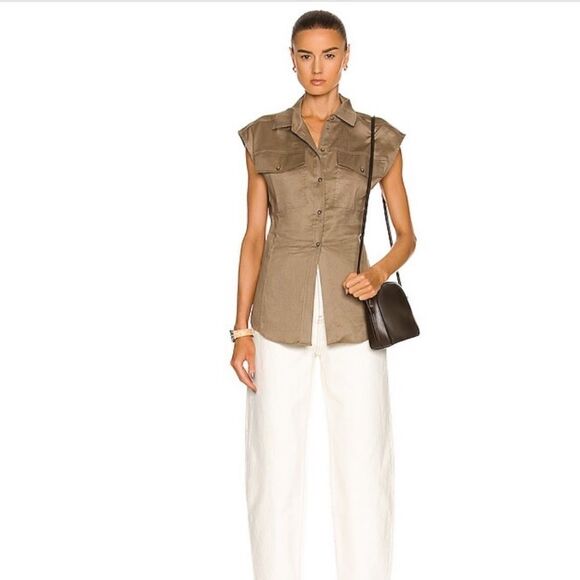 FRAME cutaway Arie top - Picture 4 of 8